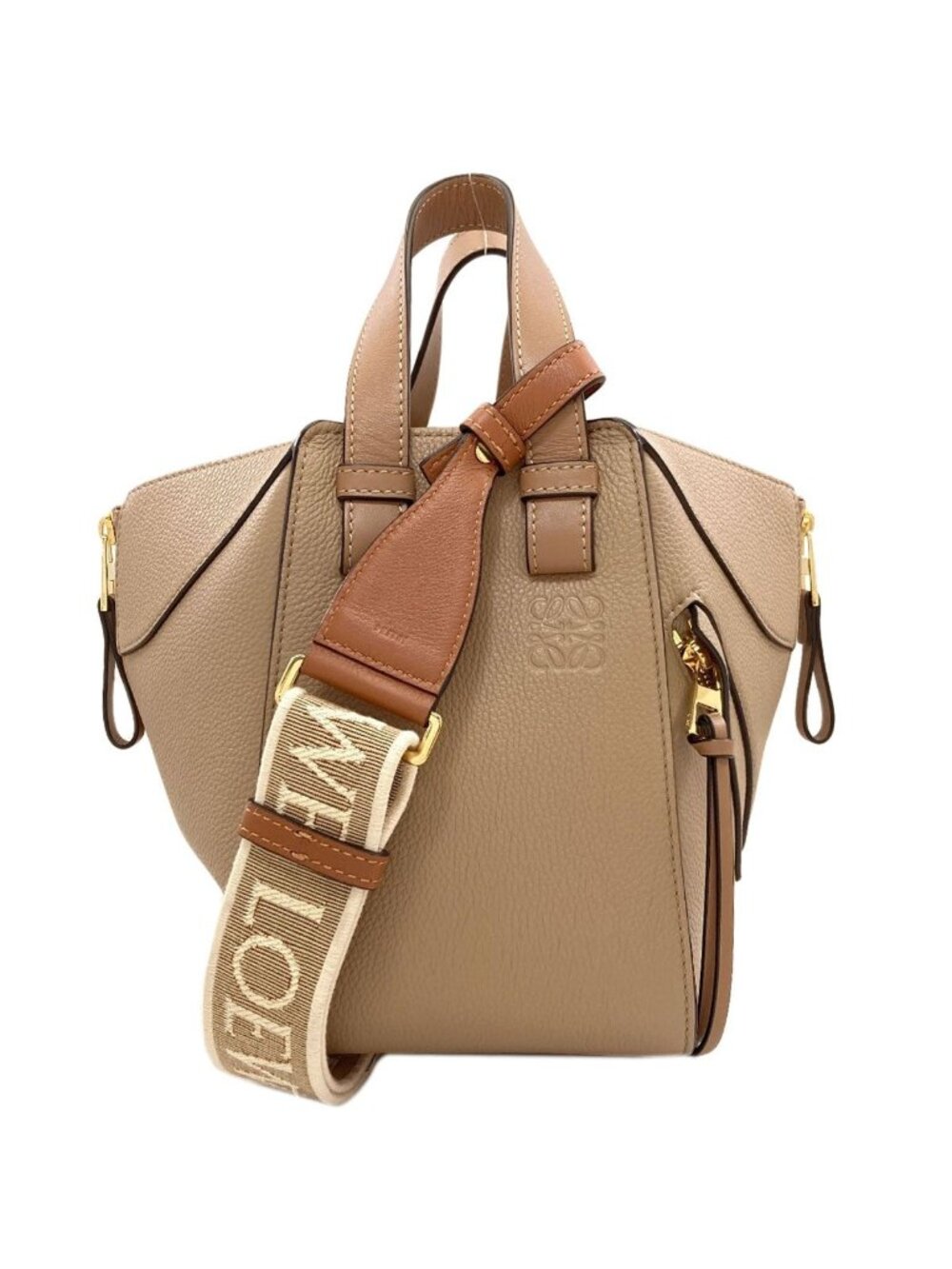 Loewe Hammock Compact 2-Way Handbag Calfskin